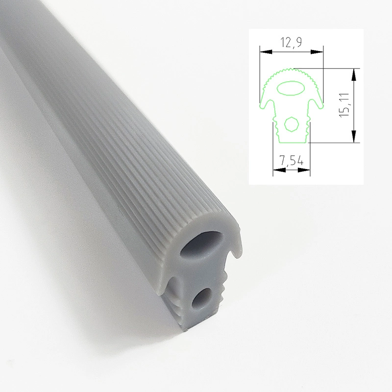 25/35/45mm Waterproof and Windproof 3m Self-Adhesive Flexible Silicone Door Bottom Waterproof Sealing Strip