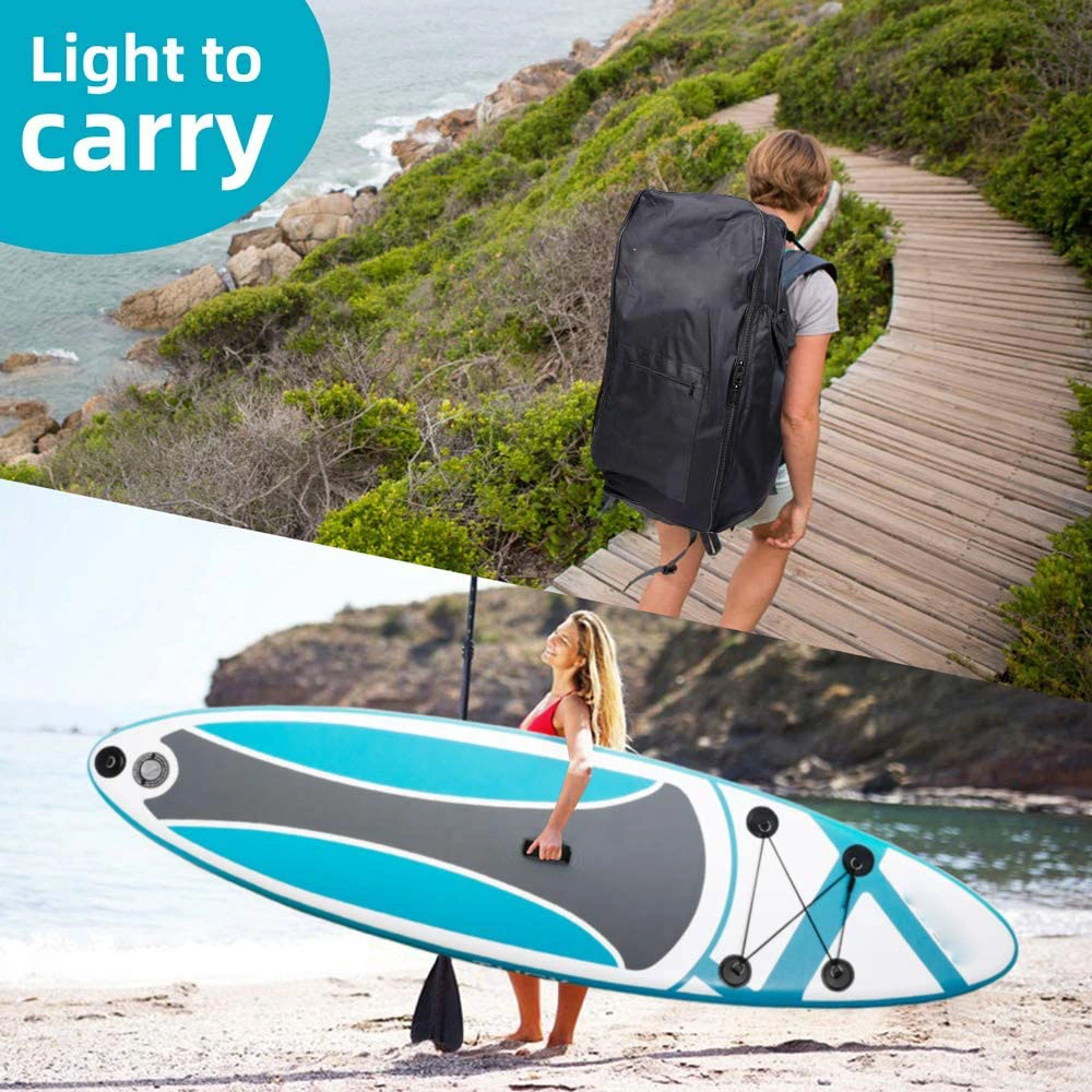 10.6'' /10 Tabla de surf inflables Stand up Paddleboards con Sup Accesorios Bolsa de viaje