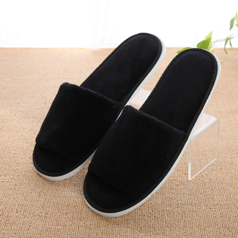 Hotel Summer Breathable Linen Slippers