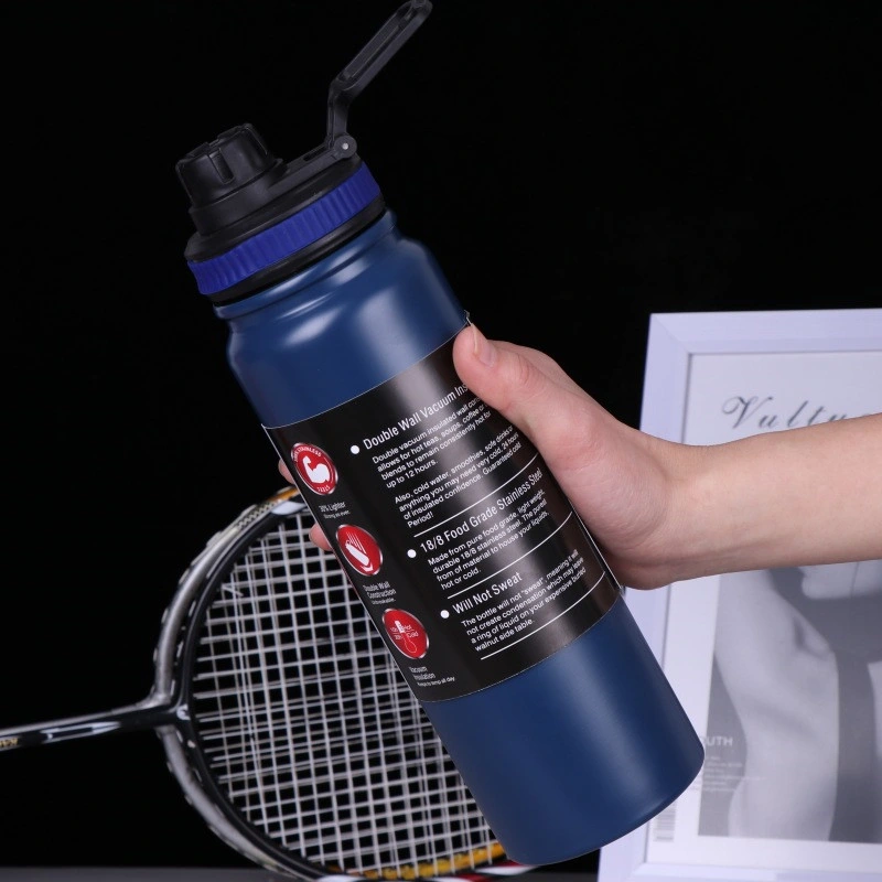 500 750 1000 Ml Stainless Steel Vacuum Water Bottle Outdoor Cycling Portable Space Travel Flask