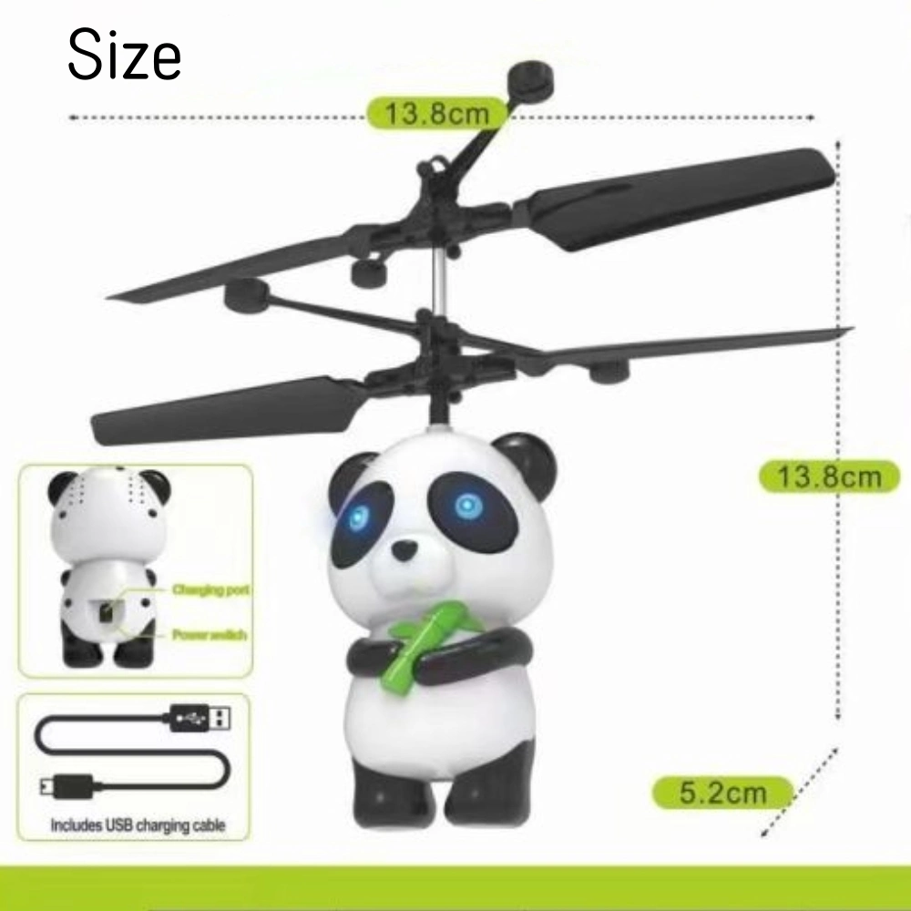 High quality/High cost performance Cute Panda Drone Flying Toys Helicopter Toy Flying Remote Control Toys