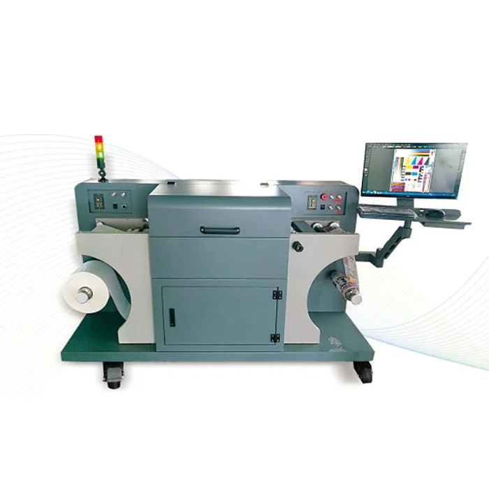 Digitaler Roll-to-Roll-Lasertonerdrucker für Papierfilm Aufkleber