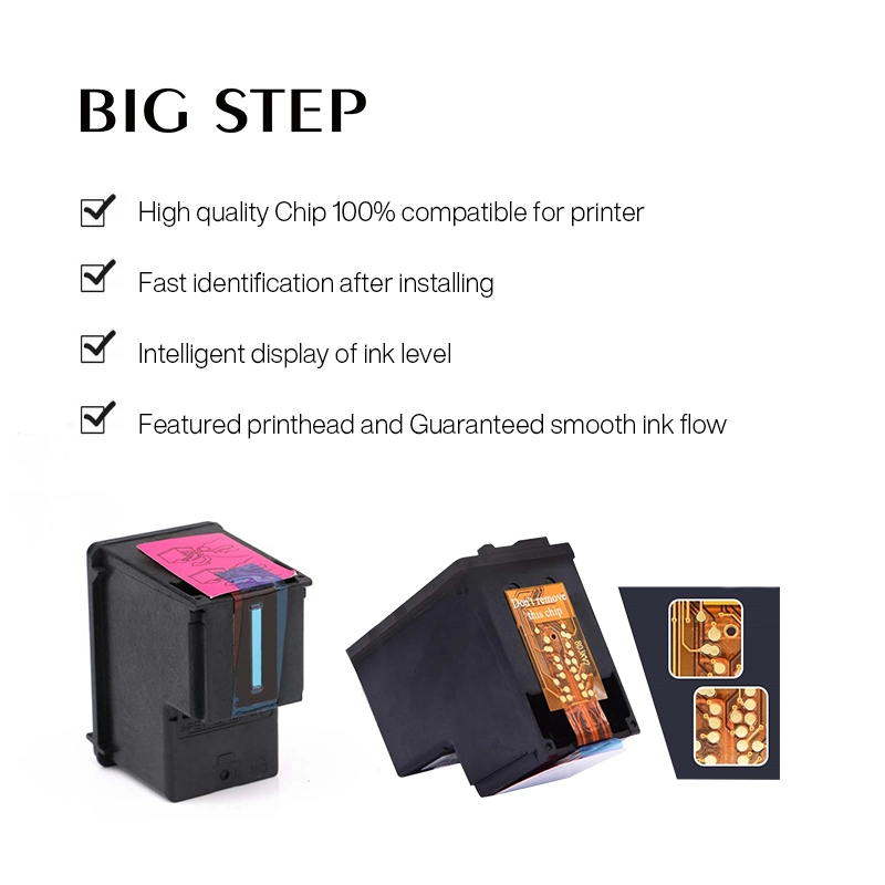 Cartucho de tinta compatível 664XL 664 OEM ODM para impressora HP.