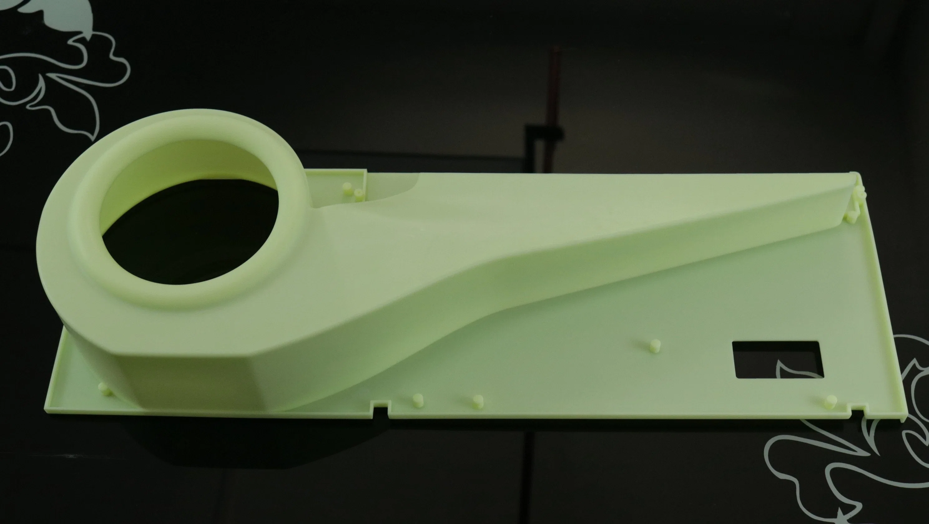 SLA de bonne qualité d'impression 3D faible prix jaune-vert de la résine Auto Parts