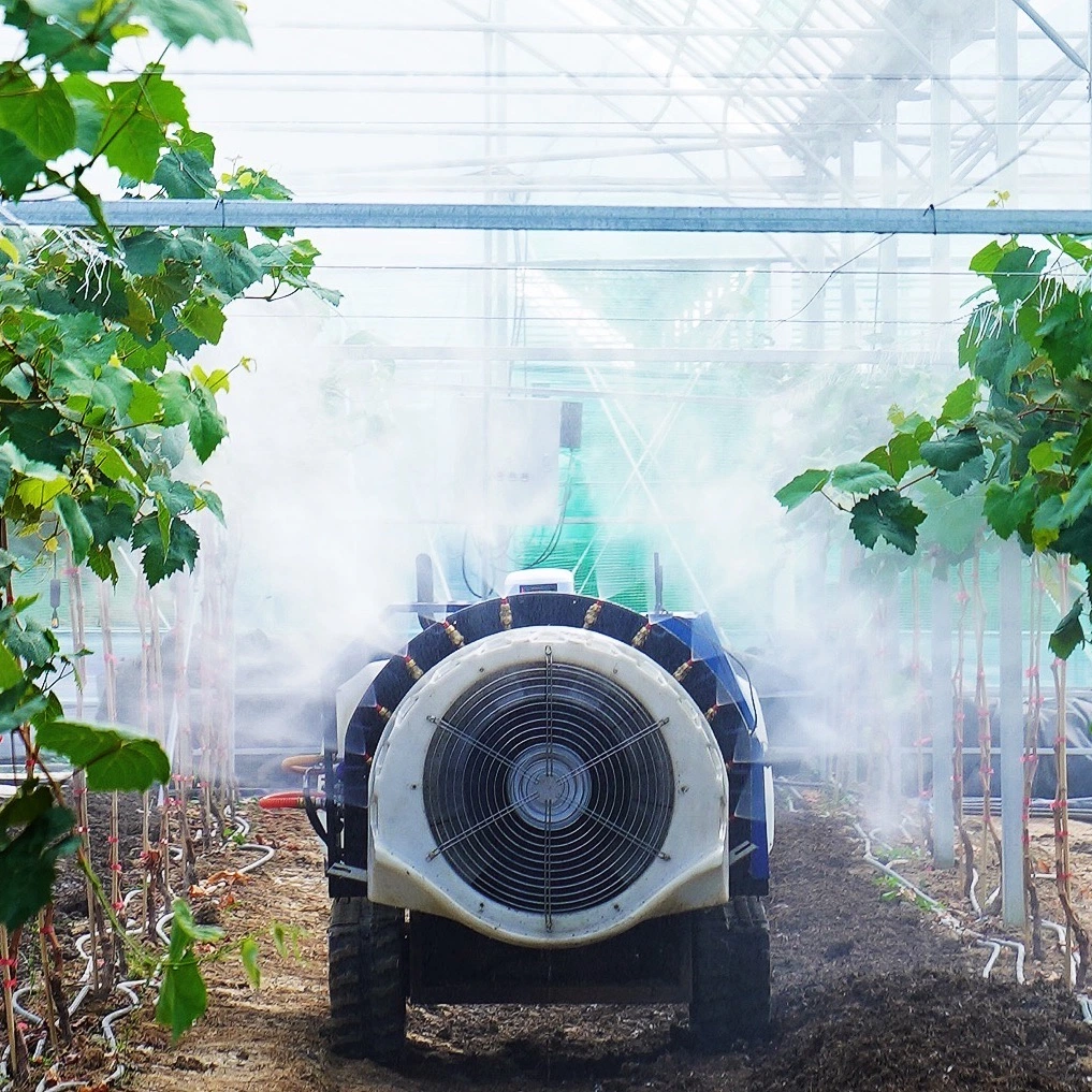 Lange Arbeitszeit Arbeitsparender Intelligenter Luftsprüher Für Pestizide Für Kiwifruit Kirsche Traube Orchideenbäume