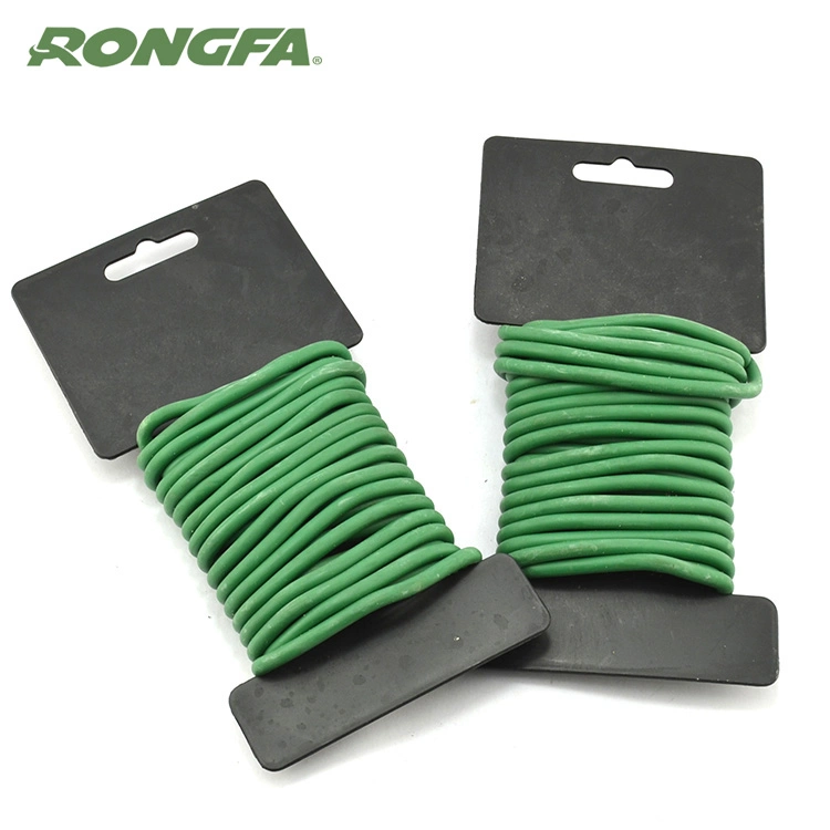 5 Meters Green Color Strong Heavy Duty TPR Soft Tie for Garden Plant Binding Twist Plant Tie