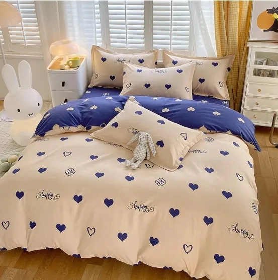 Cotton Luxury Home Textile Bedding Sets Bed Sheet Any Size Available Duvet Cover Adult Home