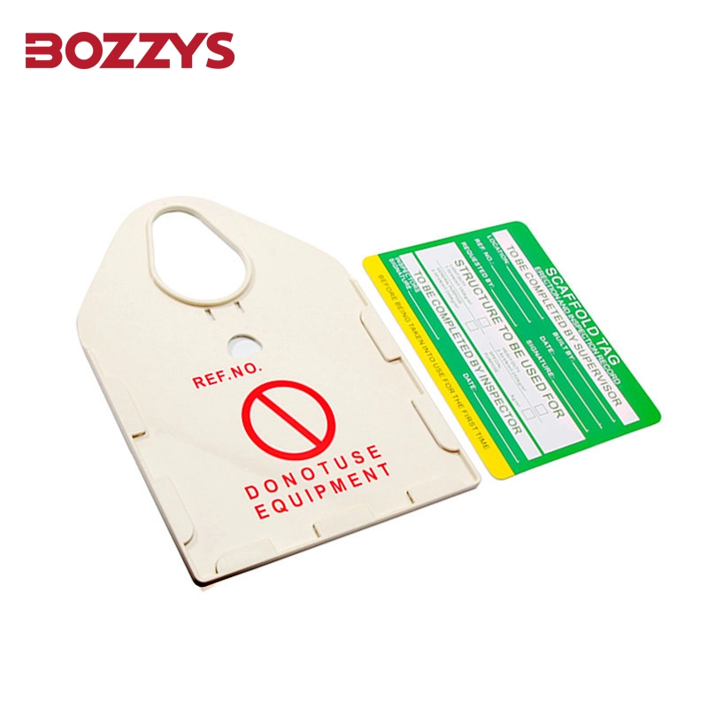 Construction Safety Scaffolding Tag