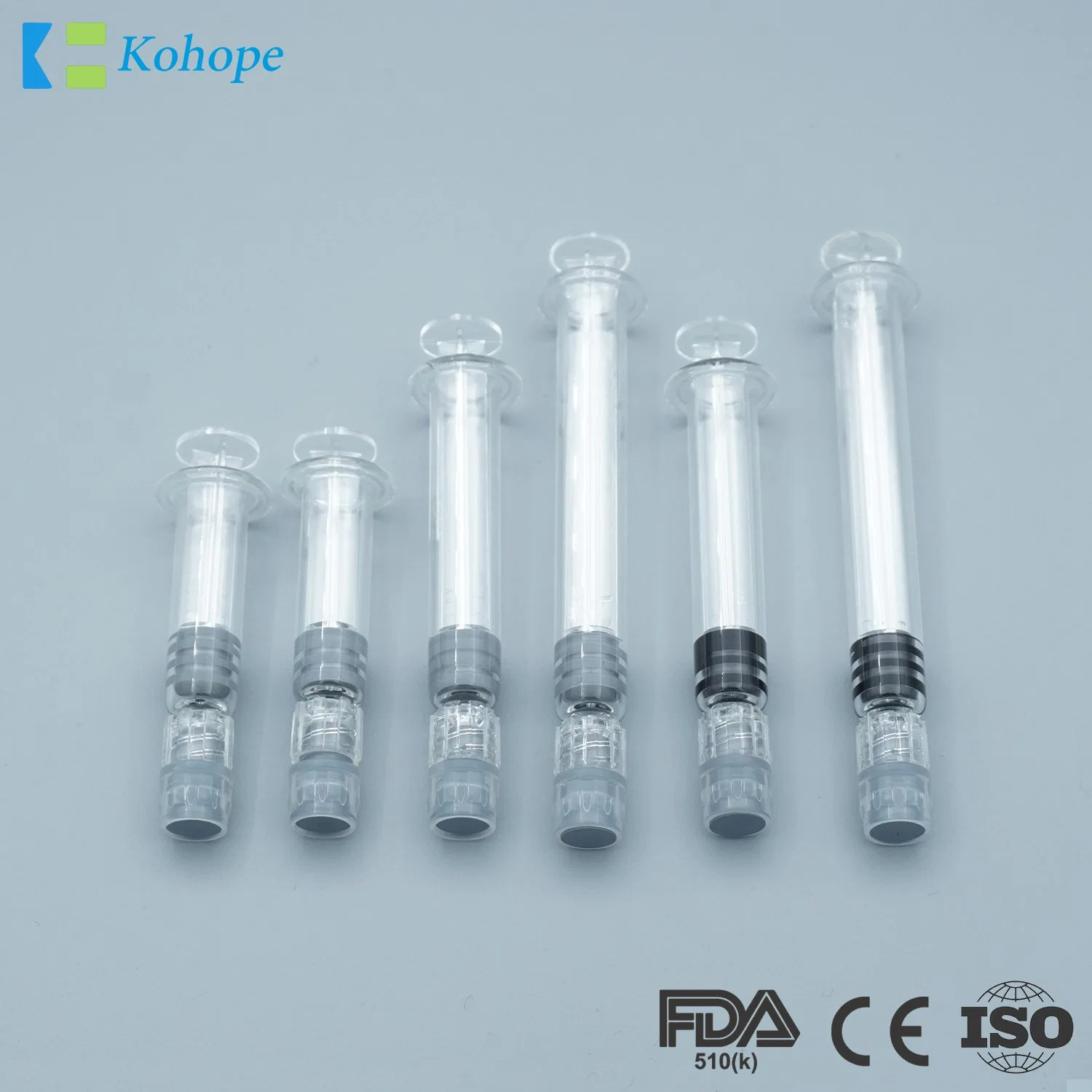 China Vidrio Plástico/OEM 1ml/3ML/5ml/10ml/20ml de aguja hipodérmica desechable con bajo precio