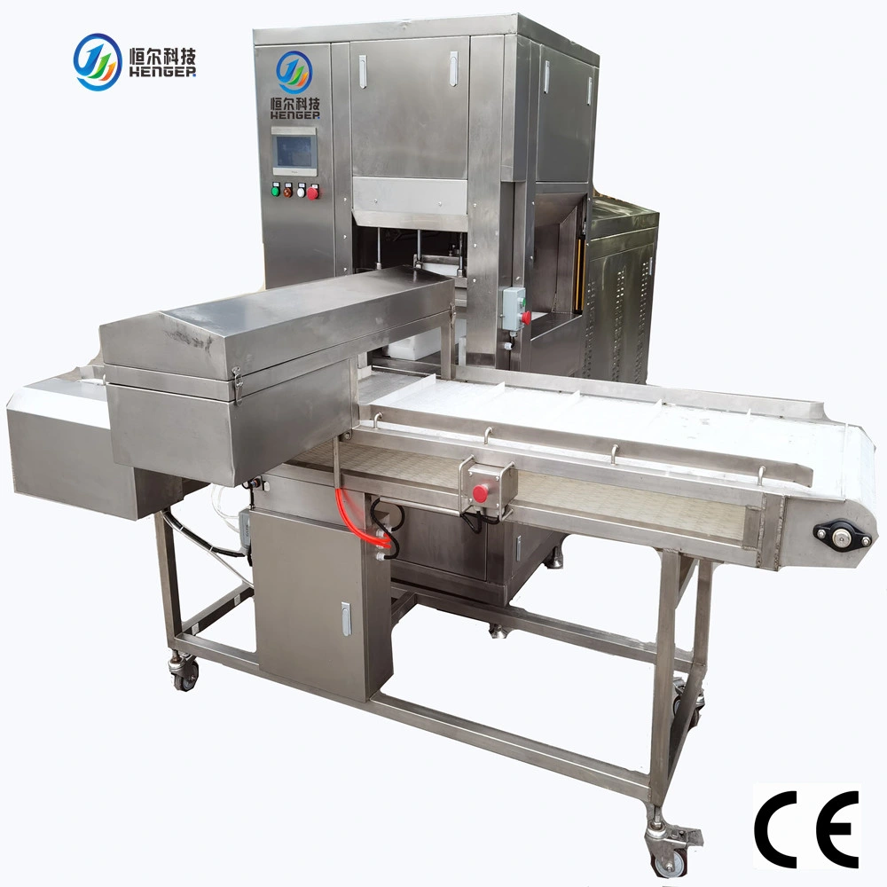 Spezialisierte / Professionelle automatische Steak Bacon Fleisch Presser Formmaschine von hoch Spannungssystem