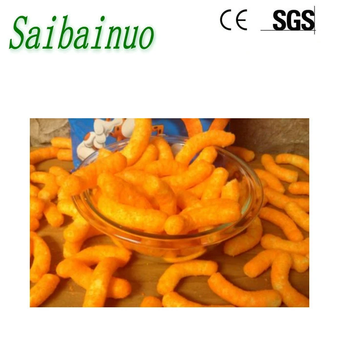 Industrial Quality Rings Balls Corn Puffing Food Production Manufacturing Line Twin Screw Snacks Chips Extruder Machine Plant Direct Puff Snack Making Machinery