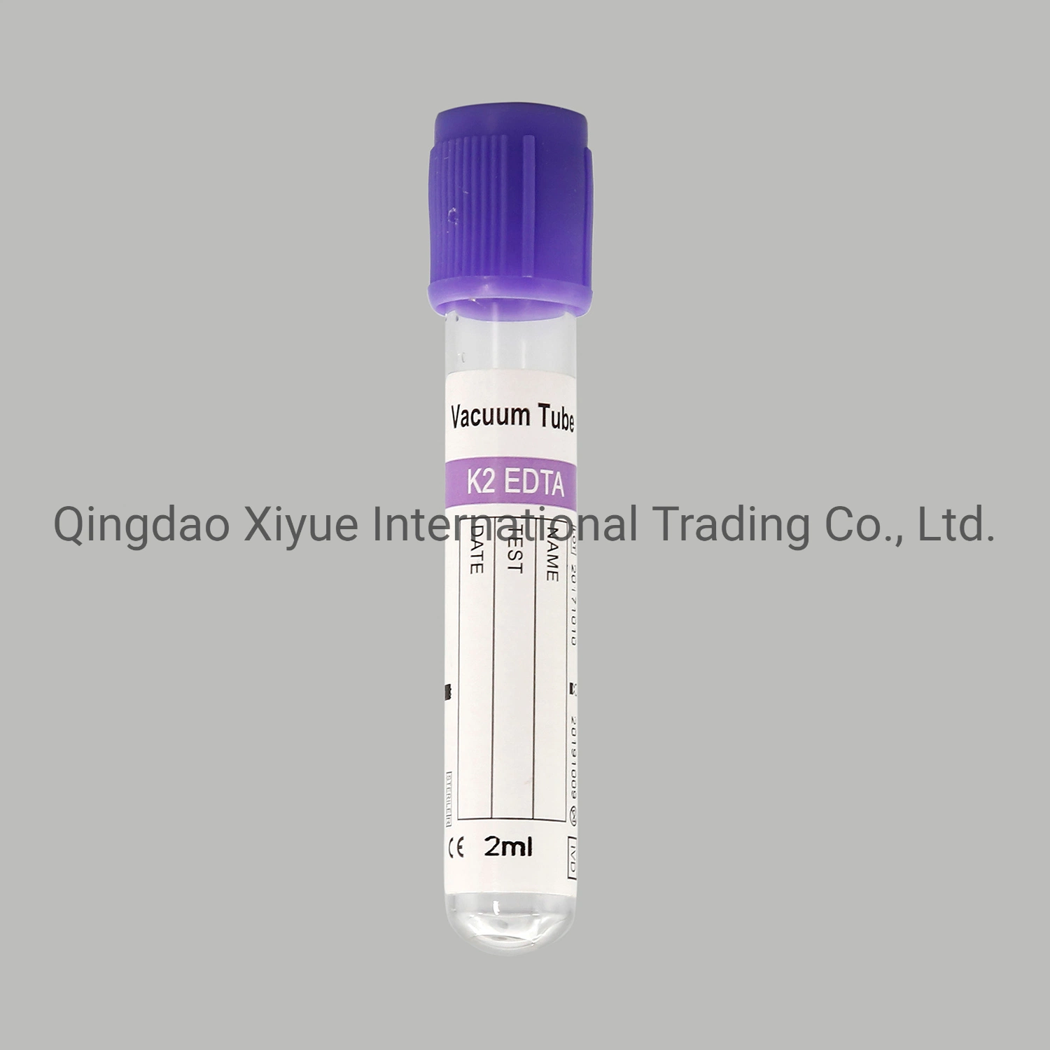 Disposable Medical Blood Collection Tube with Ce