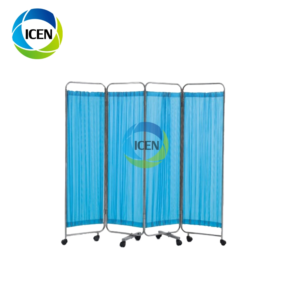 in-R116 Ward Patient Bed Cubicle Use Hospital Partition Curtain Folding Medical Screen