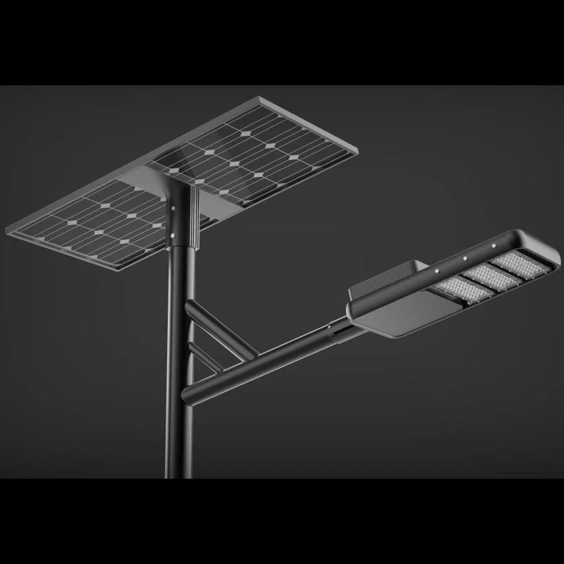 Rygh-Zc-60W Separated Solar Panel Powered LED Street Garden Lamp 170lm/W