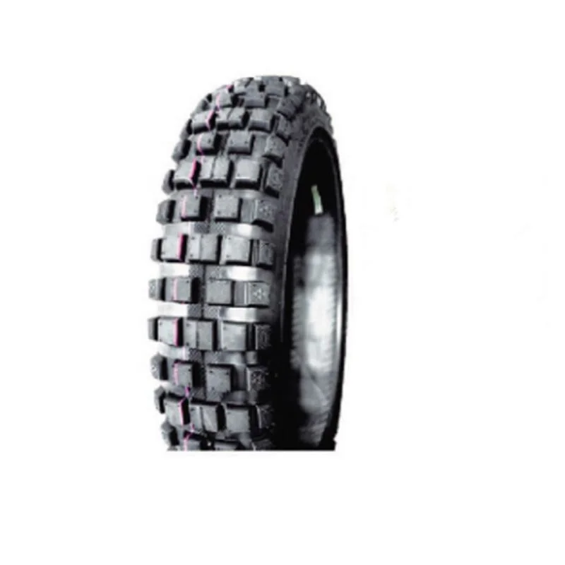 65% Rubber Content Wear Resistant Motorcycle Tire and Tube off Road Motorbike Tyre