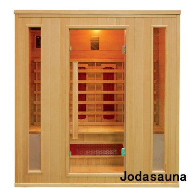 Joda lejos Infrarrojo Sauna vendido Madera Hemlock Sauna cabina