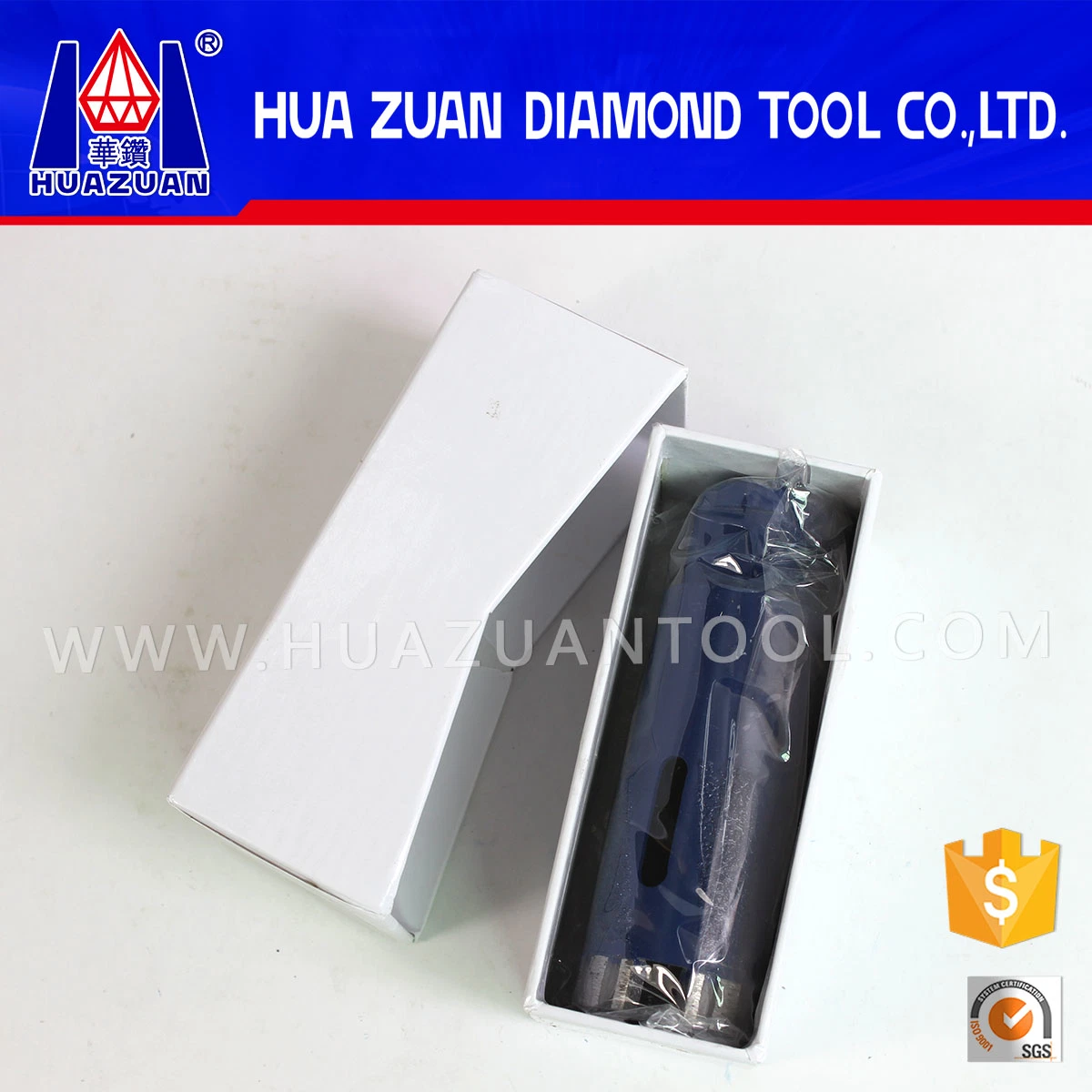 Dry Use Vacuum Brazed Diamond Core Bit Drilling Tool for Granite