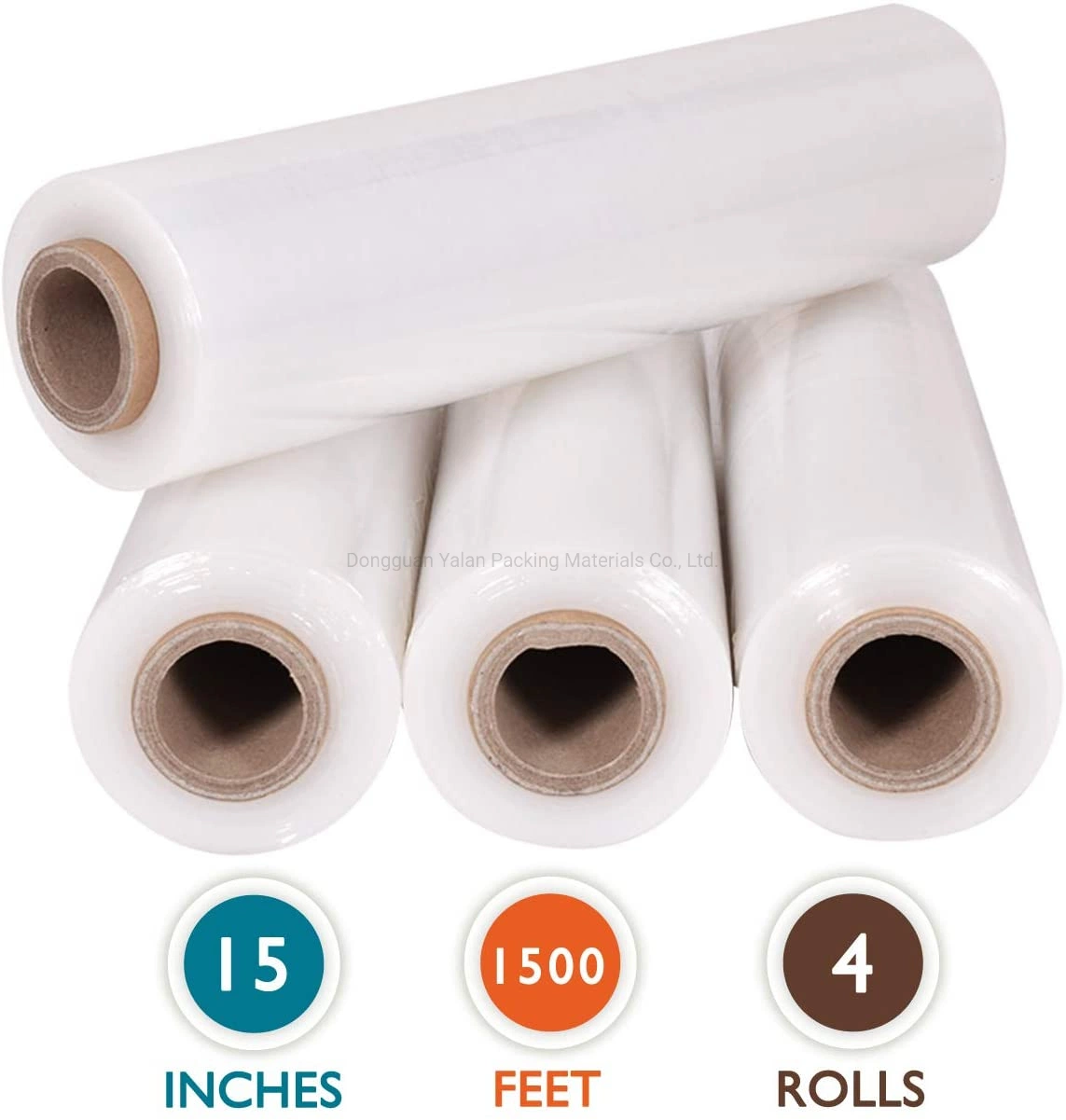 Shrink Wrap Pallet LLDPE Plastic Roll Transparent Stretch Film