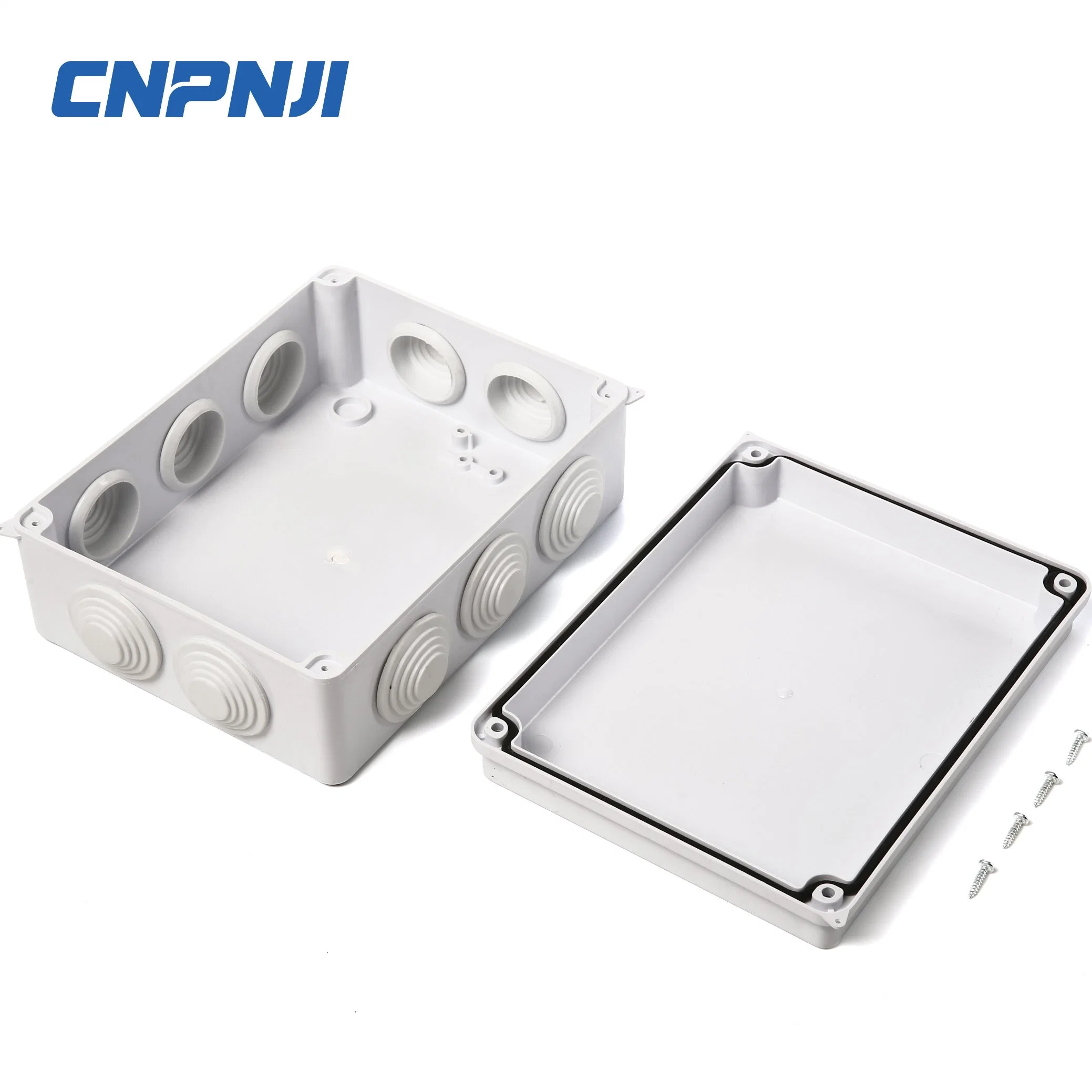 Beautiful Appearance and Strong Performance Plastic Terminal Box Enclosure with Reserved Holes