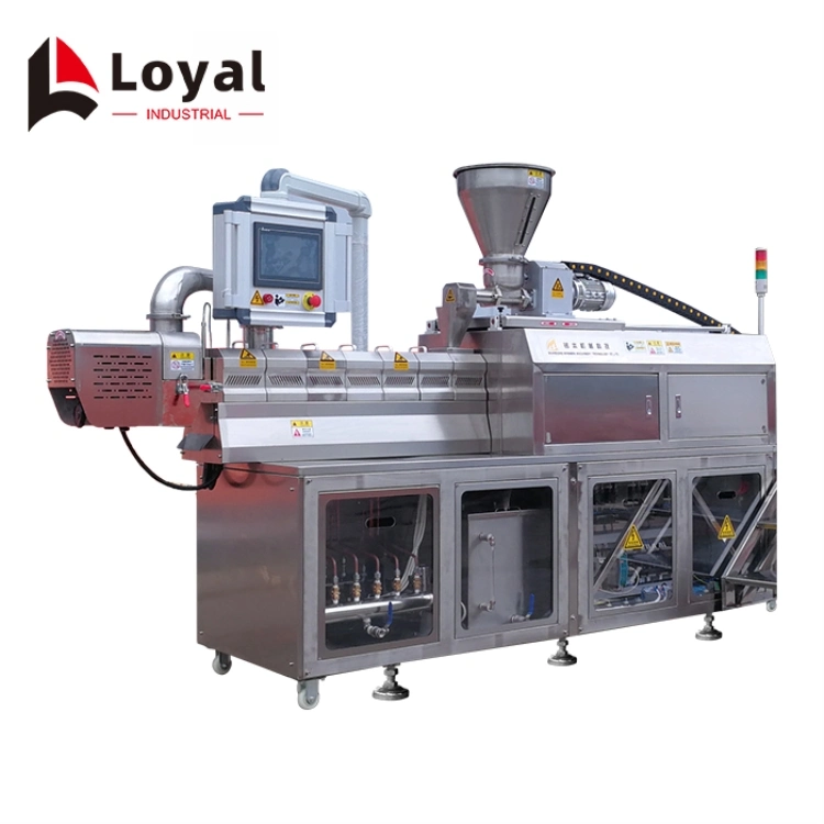 Sticky Rice Strips Forming Machine Processing Line Automatic Puffed Snacks Food Making Machine