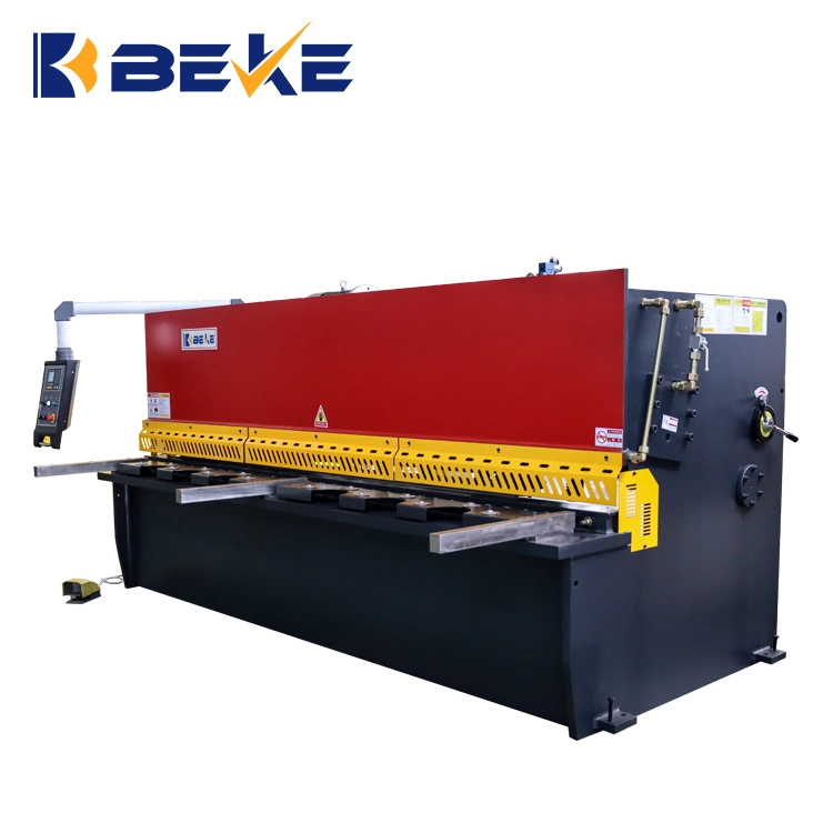 China Manufacturer Auto Control CNC Metal Sheet Swing Beam Shearing Machine Steel Cutter Machine