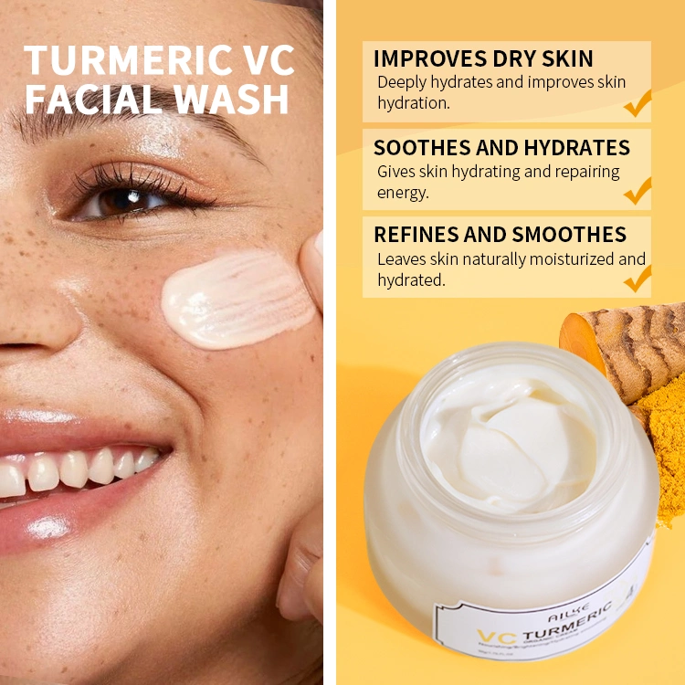 OEM Turmeric Skin Care Set Natural Organic Facial Anti-Acne for Men&prime; S and Women Private Label Skin Care