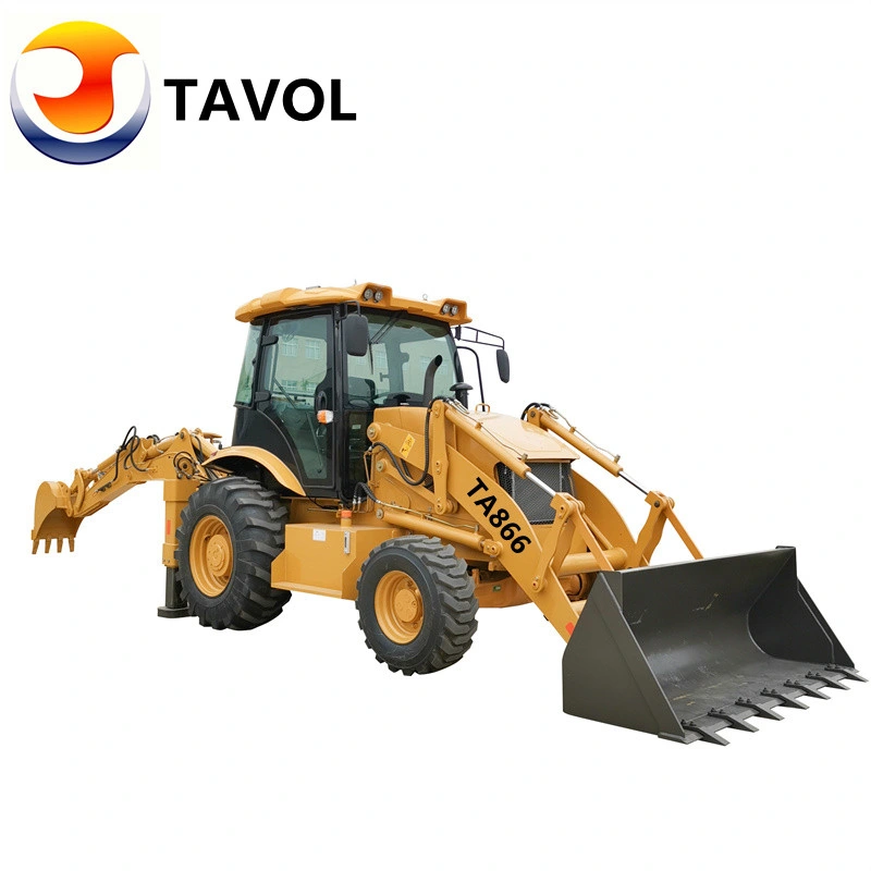 Tavol Articulated Backhoe Loader with Excavator and Backhoe Loader Unused