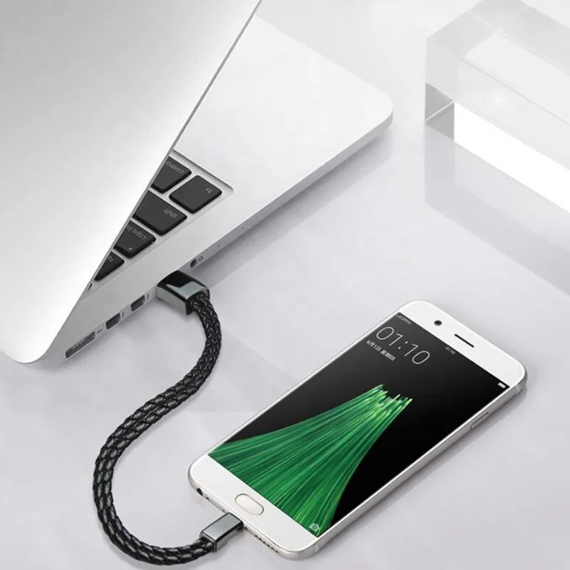 New Products USB Charging Cable for Smart Phone Leather Bracelet Connector Data Charging Cable