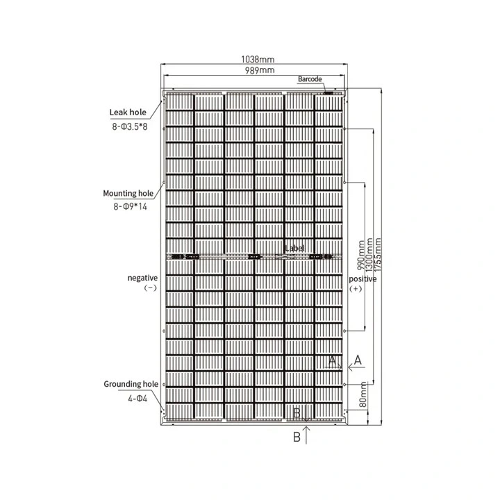 Hot Sale 182 Série 435W-470W Mono Multi Busbar Monocristalino metade Célula PV Painel de Energia Solar