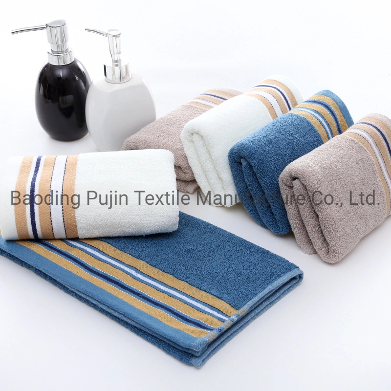 Wholesale/Supplier Custom Logo Woven Terry Gift Sport 100% Cotton Hand Towel