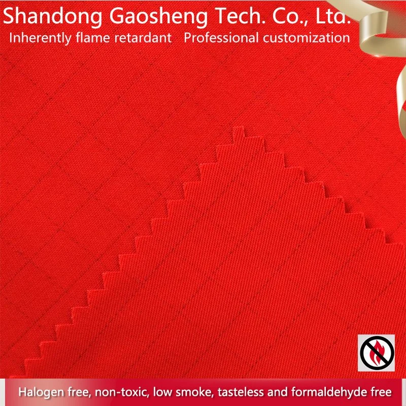Inherently Fire Retardant Polyester Cotton Antistatic Fabric for Cleaning Room Garment