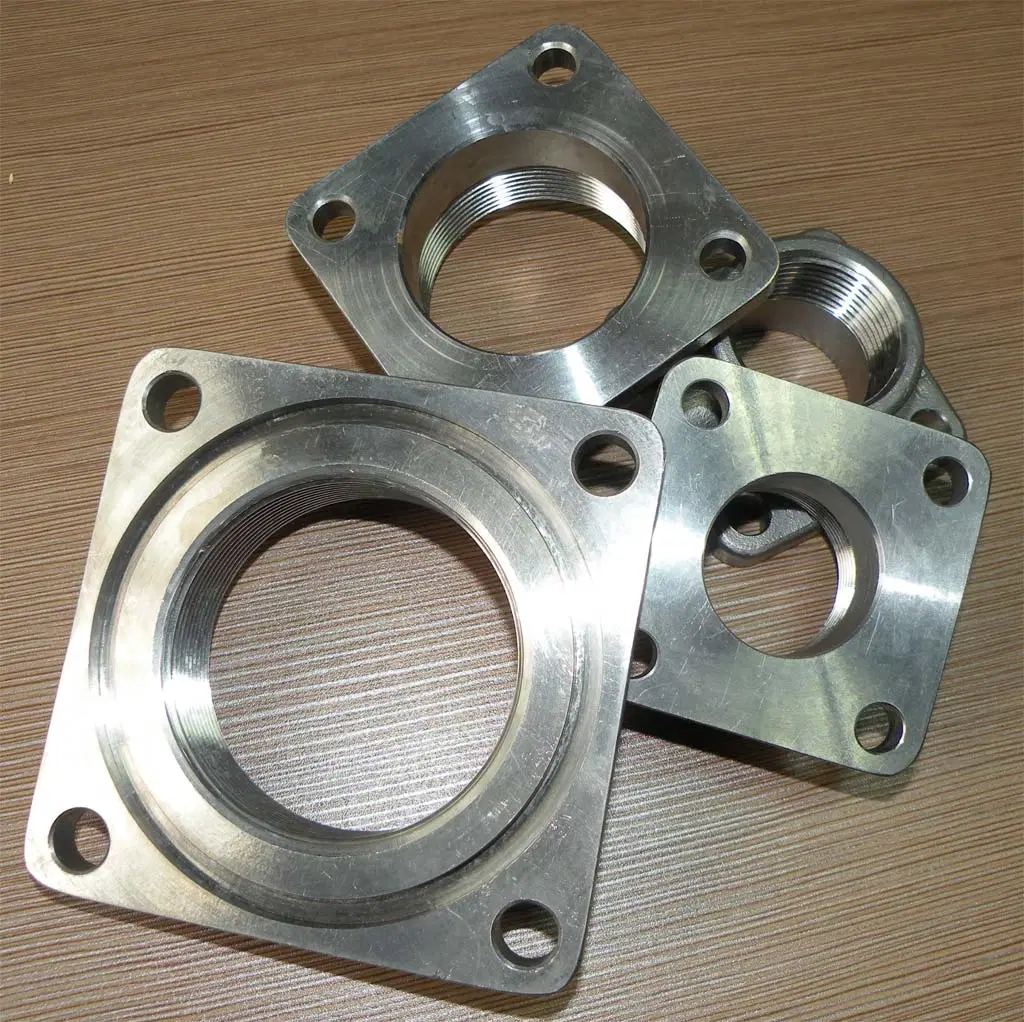 Casted Machining Parts-Steel Flange Plate-Tractor Parts (CM-HS01)