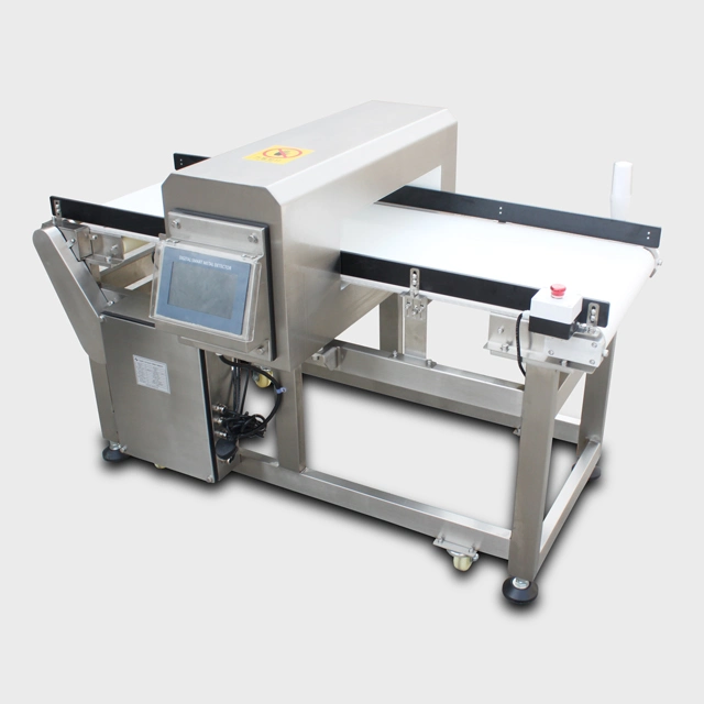 Sistema de rechazo automático personalizable transportador de Alimentos Detector de metales máquina