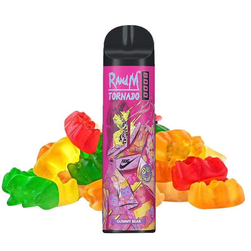 Skittles Candy R&amp;M 8000 Eliminación VAPE o cigarrillo electrónico con 16mL E-Liquid Juice VAPE