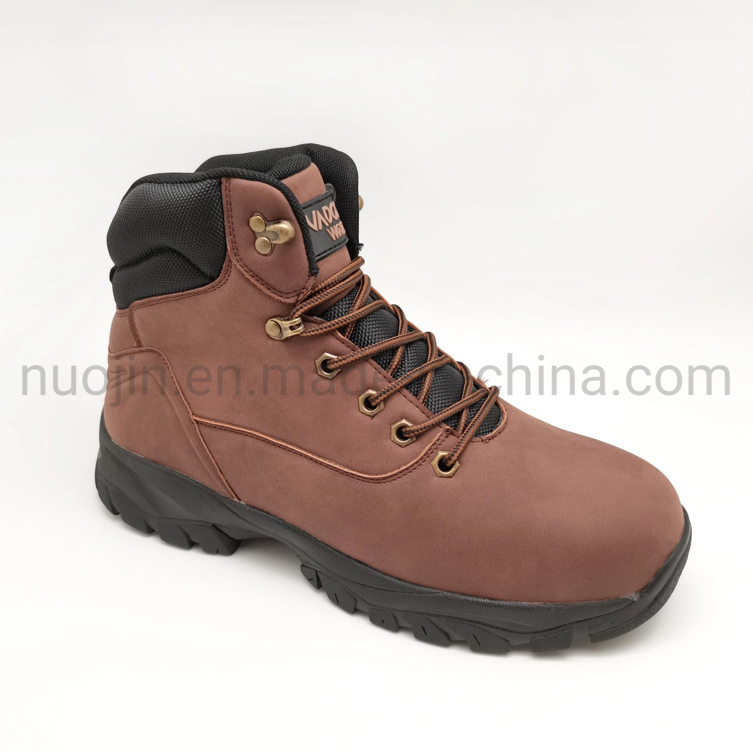 PU Leather Anti Slip Wearable Outdoor Safety Work Boot Hiking Shoes for Men