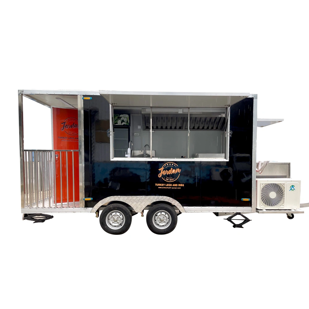 Tune Customized Tractor Food Truck for Ice Cream Waffle Pizza Hamburger Popcorn Food