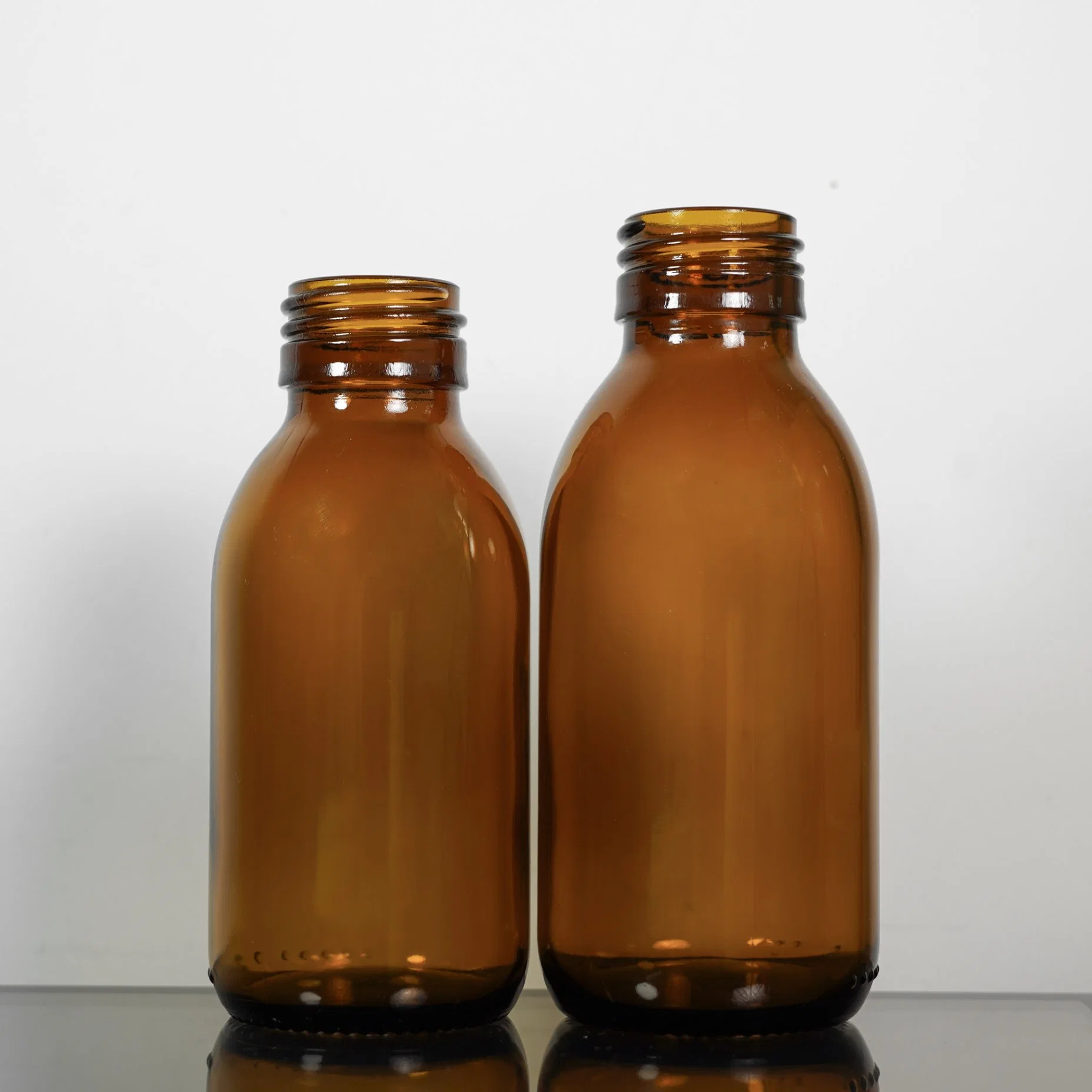 100ml 125ml 150ml Zd Series Amber Pharmaceutical Medical Glass Bottle