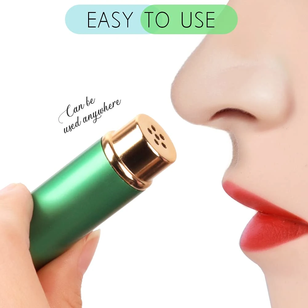 Free Sample Small MOQ Empty Aluminum Vitamin Nasal Menthol Inhaler