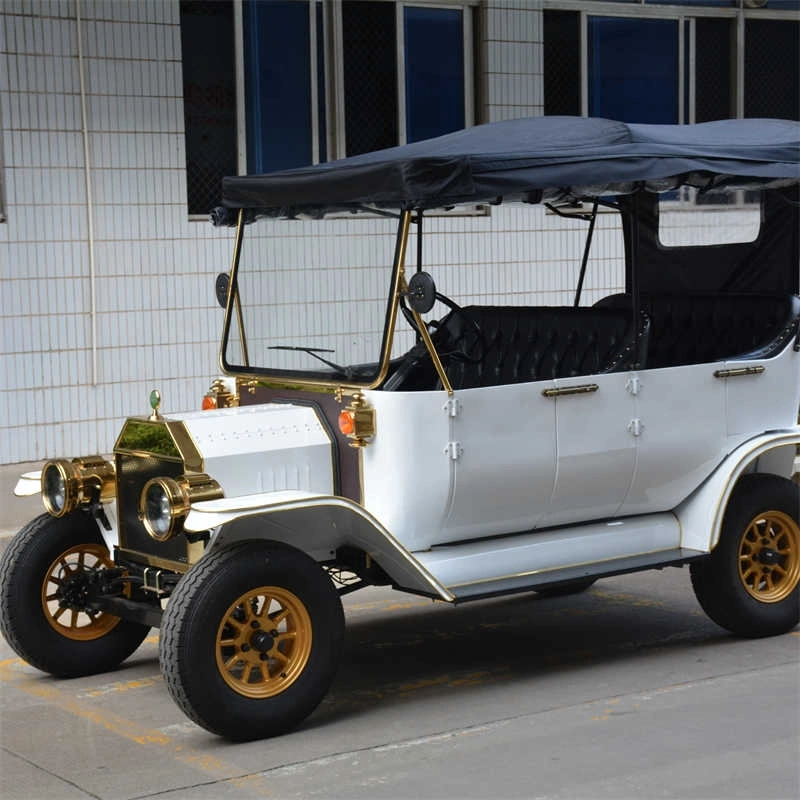 Luxury and Beautiful Retro Electrical Sightseeing Vehicle Electric Classic Car for Wedding