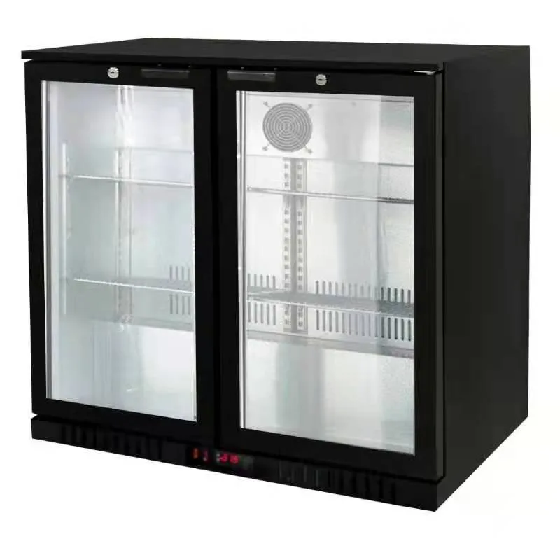 Refrigerador de dois quartos de 208L sob o balcão de cerveja Com CE