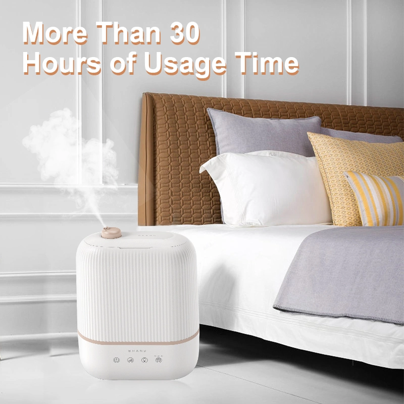 Diffuseur d'arôme à remplissage par le haut approuvé CE, mode sommeil, humidificateur d'air ultrasonique pour la maison et le bureau.