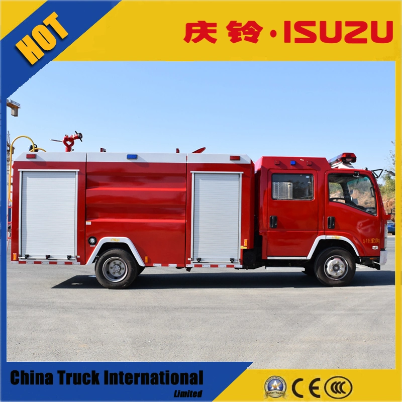 Npr 600p 4*2 120HP Used Fire Vehicle