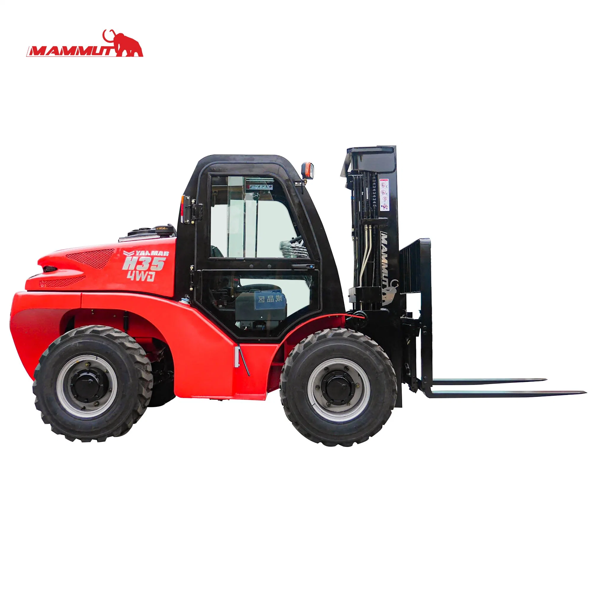 CE Certification Multifunction 4WD Diesel Telescopic Telescope All Road Rough Terrain Trucks Forklift