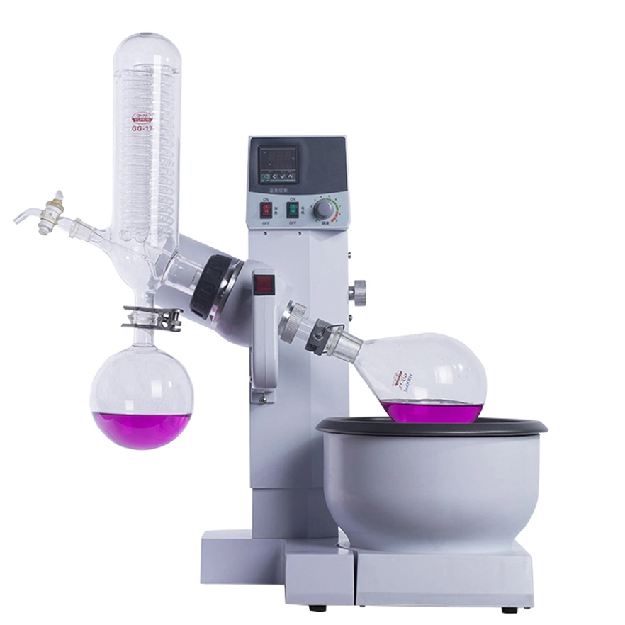 Motor Lifted 50 L Rotary Evaporator Extraction Equipment Ethanol Evaporator