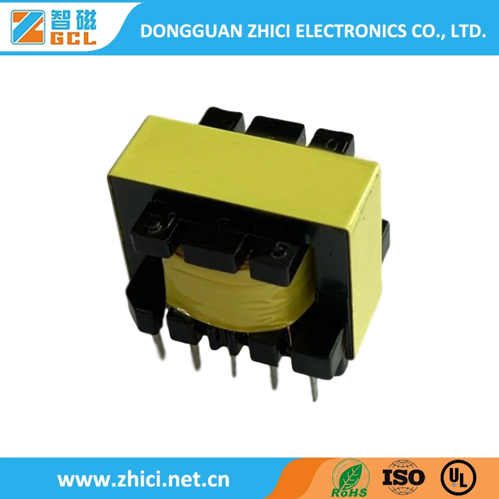 Power Capacity DC Electronic Ee28 High Frequency Impedance Matching Transformer for Factory Automation Equipment