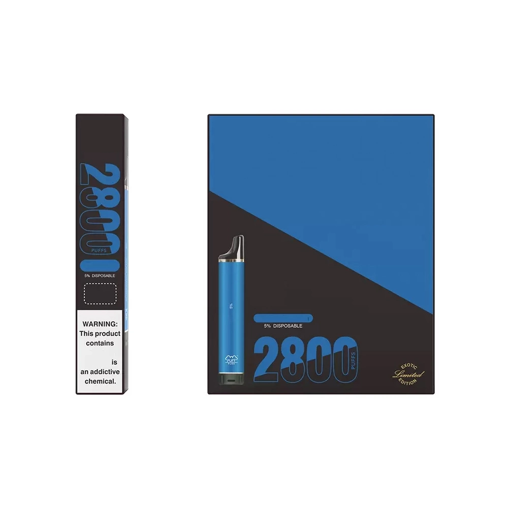 Original Flex 2800 Hits Disposable/Chargeable Vape E Cigarette 2800 Puffs Bar 850mAh Battery Pre-Filled 8ml Vaporizer 20 Colors Instock Vapes Desechables Vapers Pen 50mg E
