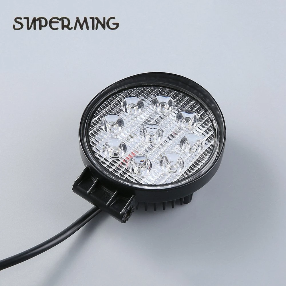 Waterproof 6000K Auto Parts 27W LED Work Light for Forklift