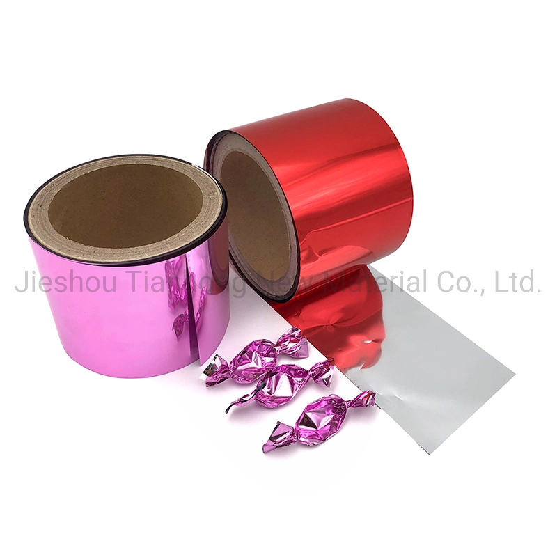 Candy PET Twist Laminated Plastic Roll Film Confectionery Packaging Material