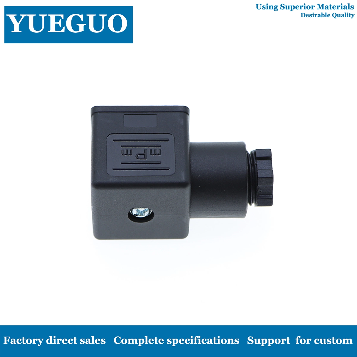 Temperature and Pressure Waterproof Plug Harness Solenoid Valve Sensor