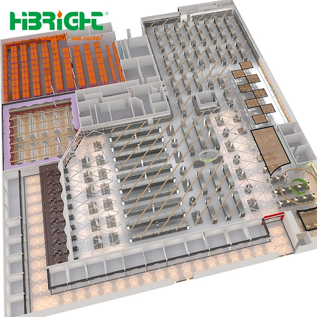 Supermarket Equipments for Chain Store and Big Shopping Mall